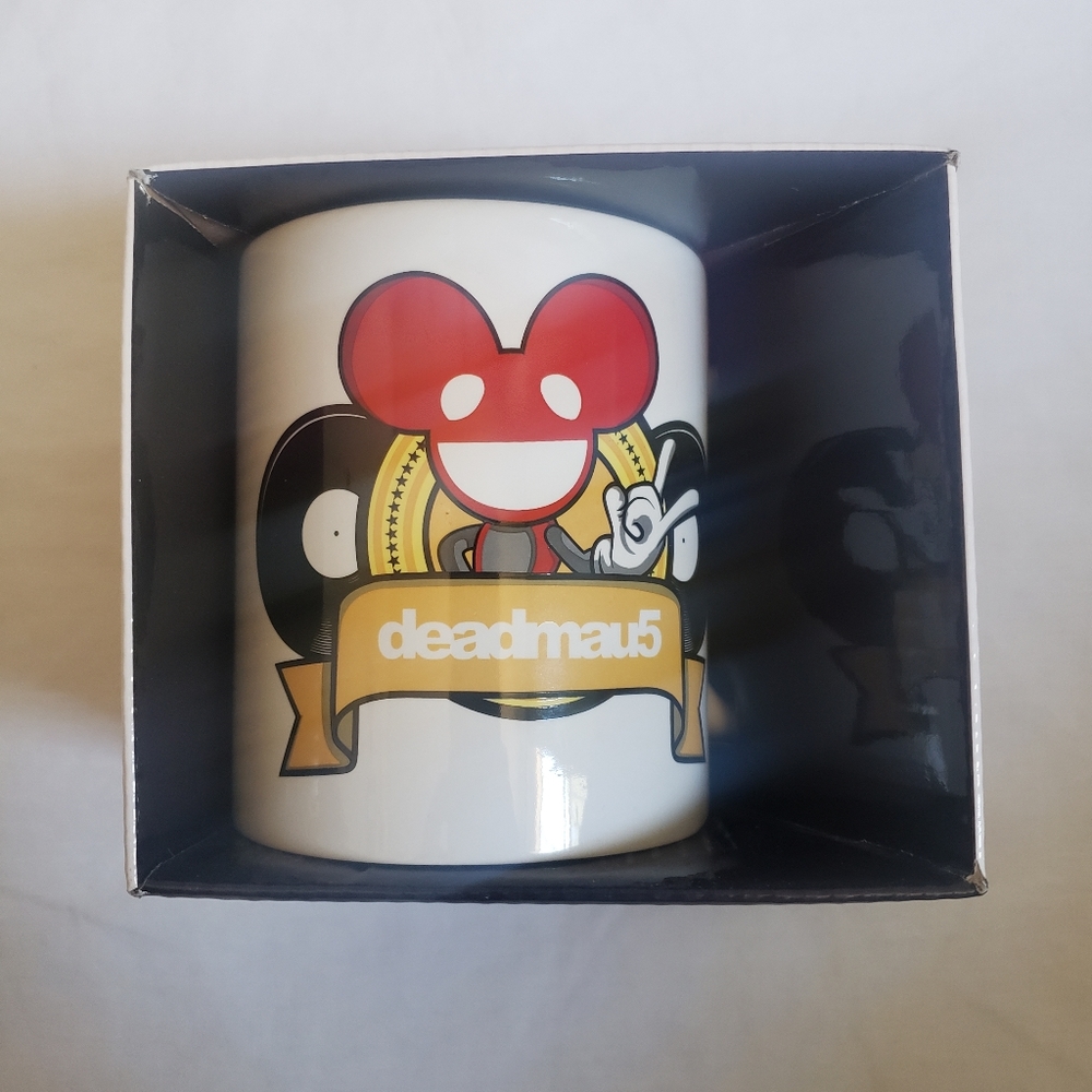 Deadmau5 EDM DJ Coffee Mug.